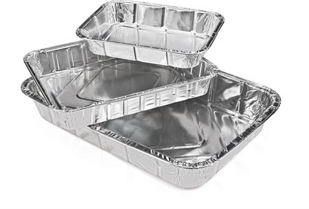 VASCHETTE ALLUMINIO R45-8PO-50PZ
