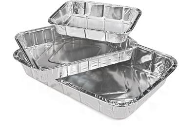 VASCHETTE ALLUMINIO R45-8PO-50PZ